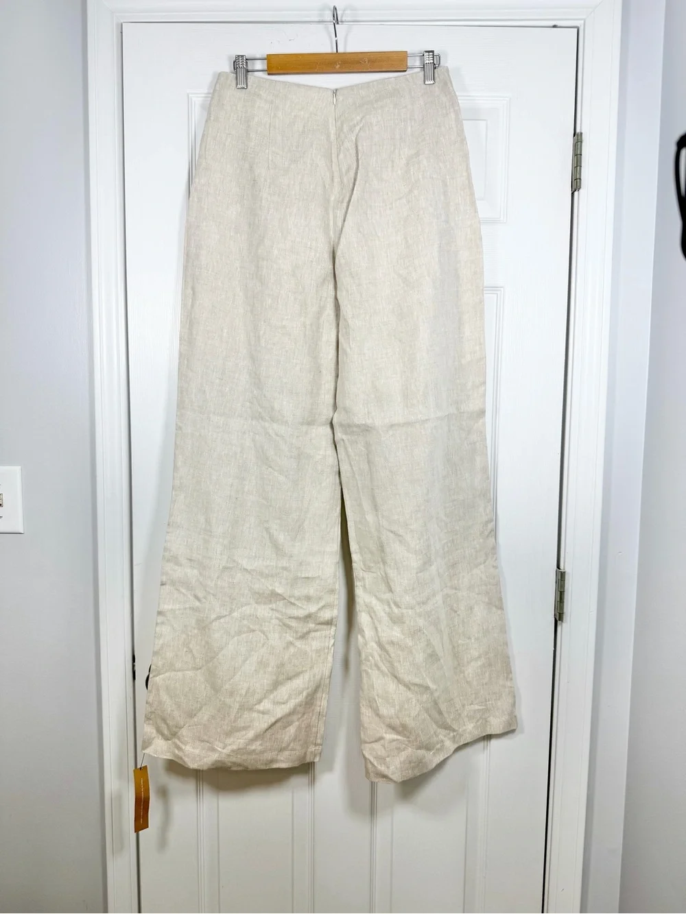 NWT! Reformation Size 10 • Cleo Linen 2 Piece Set Pants Wide Leg.